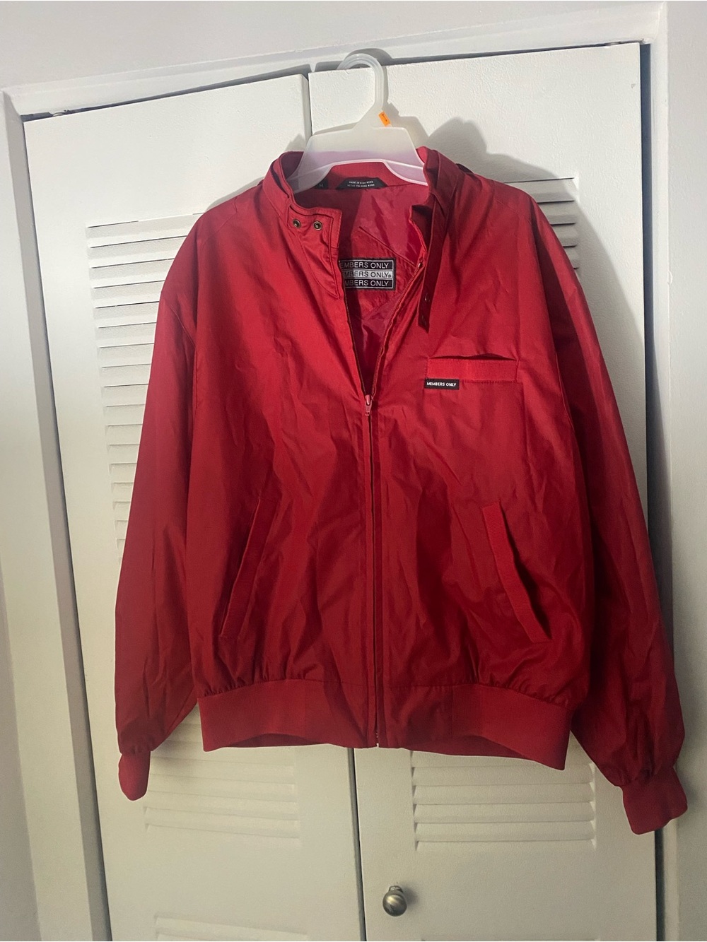 Vintage members only bomber jacket